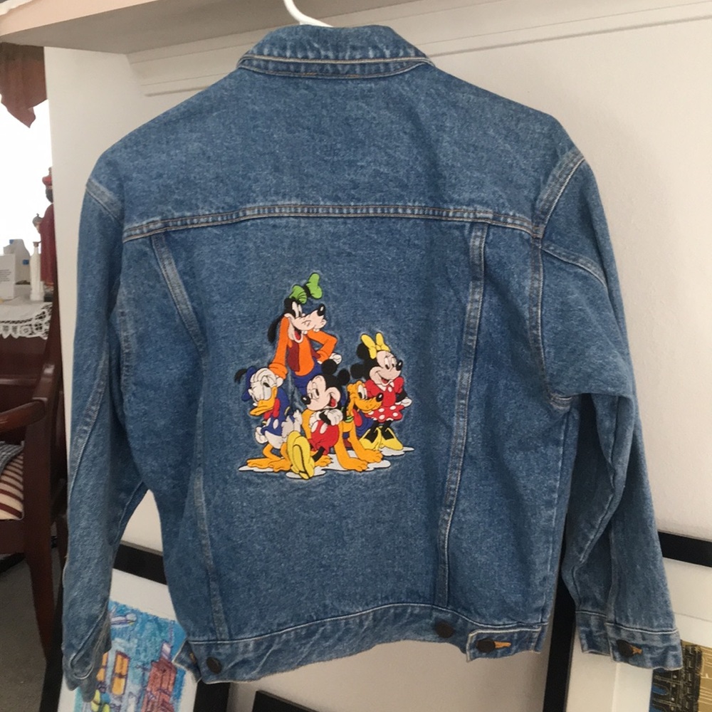 Mickey Mouse and the gang denim jacket
